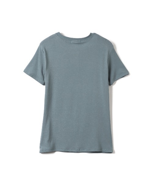 Ada.(エイダ)の「シンプル コンパクトTシャツ(Tシャツ/カットソー・レディース・ブラック/ブルー系その他/ホワイト/ピンク・FREE)」の19枚目の写真