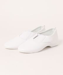 CROWN | CROWN/ELASTIC TONGUE JAZZ/WHITE(スリッポン)