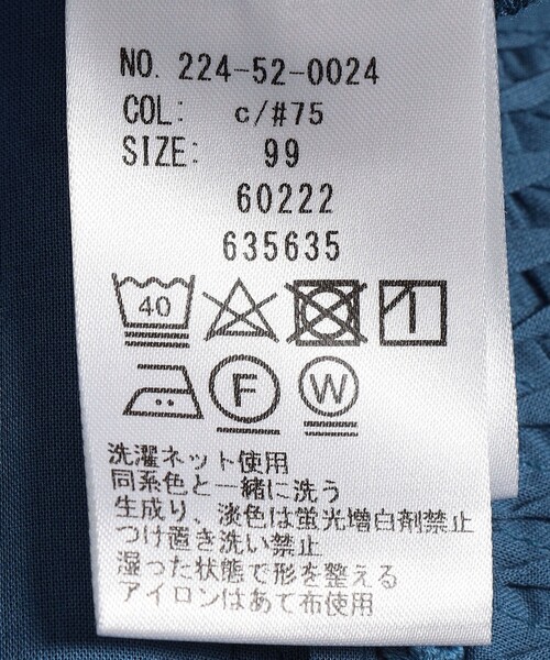 SHIPS Colors(シップス カラーズ)の「SHIPS Colors:〈洗濯機可能〉コットン ヨーク ジョイント シャツ ワンピース(ワンピース・レディース・ブラック/オフホワイト/ブルー・ONE SIZE)」の17枚目の写真