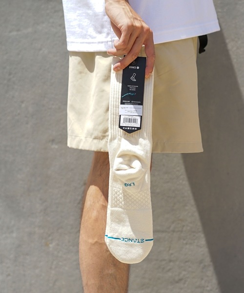 STANCE（スタンス）の「【STANCE/スタンス】LOVE CREW　ワンポイントソックス（ソックス/靴下・メンズ・ホワイト・LARGE/SMALL）」の8枚目の写真
