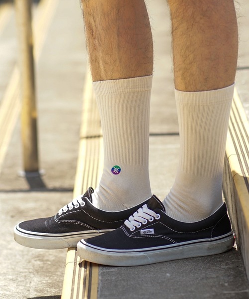 STANCE（スタンス）の「【STANCE/スタンス】LOVE CREW　ワンポイントソックス（ソックス/靴下・メンズ・ホワイト・LARGE/SMALL）」の6枚目の写真
