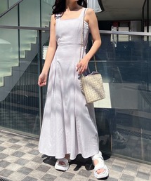 one after another NICE CLAUP | バックリボン/フレアジャンスカ(ワンピース)