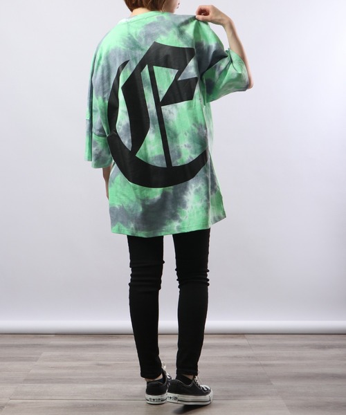 RE730（アールイーセブンサーティー）の「RE730 タイダイ染めドルマン半袖Tシャツ（Tシャツ/カットソー・メンズ・ブラック/ブルー/グリーン・L/XL/M）」の20枚目の写真