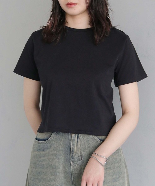 cheriella（シェリエラ）の「【cheriella】WEB限定バックストリングTシャツ（Tシャツ/カットソー・レディース・ブラック/ホワイト・M）」の16枚目の写真