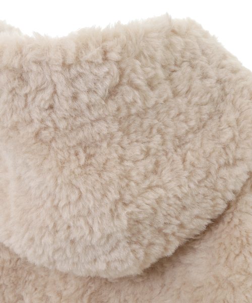 jakke（ジャッキー）の「jakke/J2313 DAPHNE COAT（ブルゾン・レディース・グレー/ライトベージュ・S）」の5枚目の写真