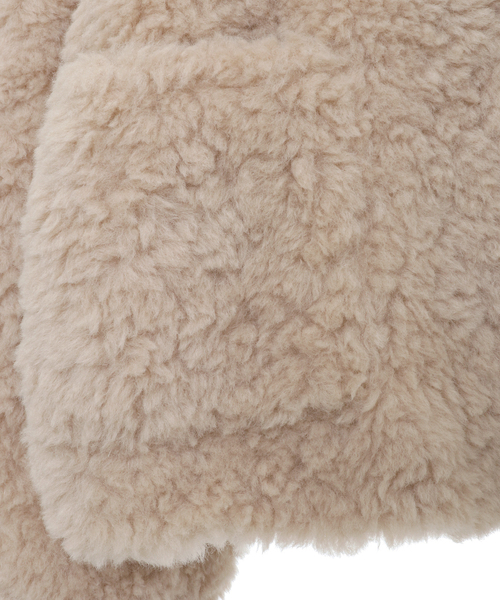 jakke（ジャッキー）の「jakke/J2313 DAPHNE COAT（ブルゾン・レディース・グレー/ライトベージュ・S）」の7枚目の写真