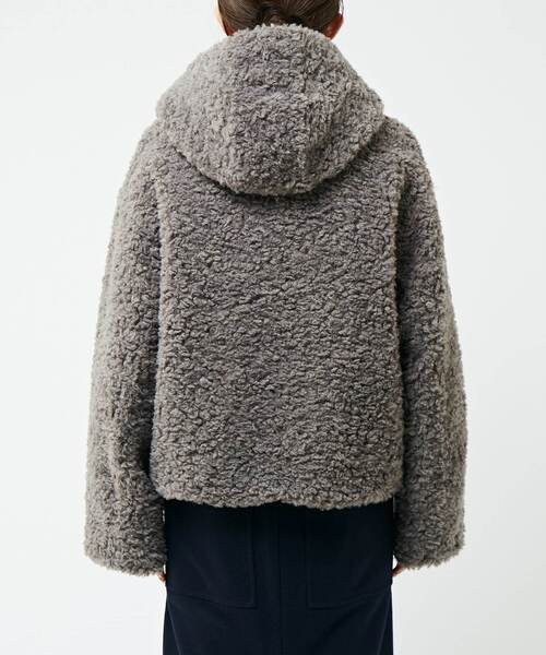 jakke（ジャッキー）の「jakke/J2313 DAPHNE COAT（ブルゾン・レディース・グレー/ライトベージュ・S）」の16枚目の写真