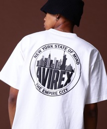 AVIREX | 《COLLECTION》NEWYORK CITY SCAPE SHORT SLEEVE T-SHIRT / ニューヨークシティ エスケープ Tシャツ / AVIREX / アヴィレックス(Tシャツ/カットソー)