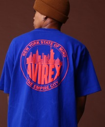 AVIREX | 《COLLECTION》NEWYORK CITY SCAPE SHORT SLEEVE T-SHIRT / ニューヨークシティ エスケープ Tシャツ / AVIREX / アヴィレックス(Tシャツ/カットソー)