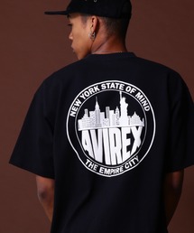 AVIREX | 《COLLECTION》NEWYORK CITY SCAPE SHORT SLEEVE T-SHIRT / ニューヨークシティ エスケープ Tシャツ / AVIREX / アヴィレックス(Tシャツ/カットソー)
