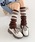 Shoes in Closet�i�V���[�Y�C���N���[�[�b�g�j�́u�y�����J���[�\��̔��J�n�z+6.5�p �y�ʌ��� �{�����[�� �f�U�C���\�[��  ���炩 �~�b�h�J�b�g �X�j�[�J�[ 1929�i�X�j�[�J�[�j�v�b�z���C�g×�u���E��