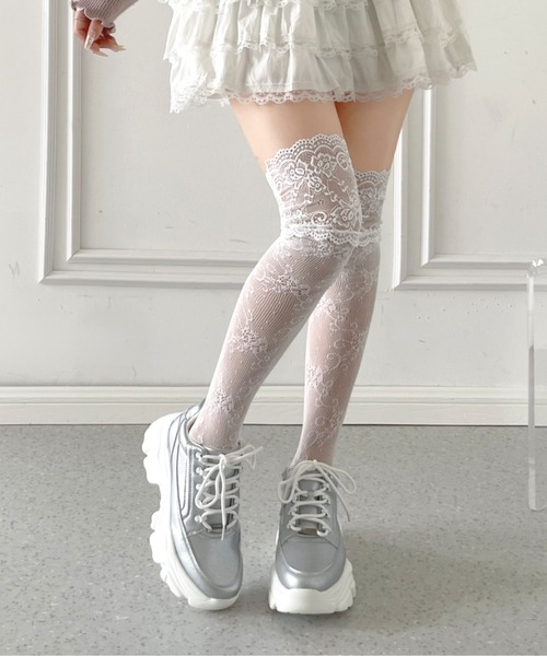 Shoes in Closet（シューズインクローゼット）の「【人気カラー再入荷中】☆かわいく盛れる 軽量 厚底 ボリュームソール  ファスナーつき　ミッドカット スニーカー 1929（スニーカー・レディース・ブラック/ホワイト/ベージュ/グレー/ライトベージュ/ダークブラウン/ブラック系その他6/ホワイト×ブラウン/ダークグレー/シルバー・M/XS/S/3L/L/LL）」の10枚目の写真