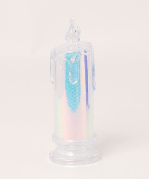 aimoha（アイモハ）の「ロマンティックなキャンドル型ライト（照明・レディース・ホワイト/レインボー/クリア・FREE）」の4枚目の写真