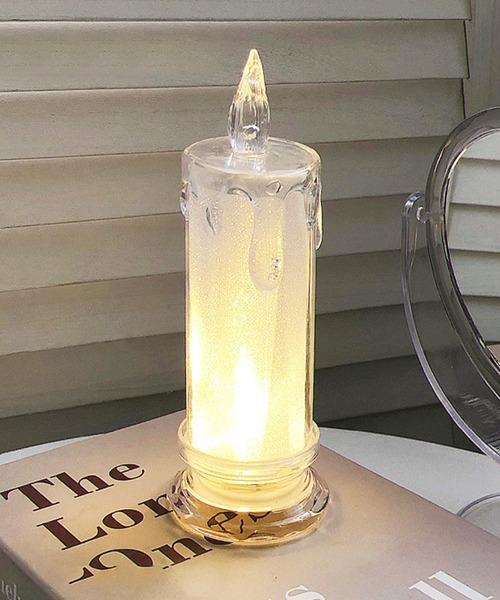 aimoha（アイモハ）の「ロマンティックなキャンドル型ライト（照明・レディース・ホワイト/レインボー/クリア・FREE）」の10枚目の写真