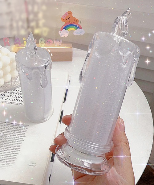 aimoha（アイモハ）の「ロマンティックなキャンドル型ライト（照明・レディース・ホワイト/レインボー/クリア・FREE）」の13枚目の写真