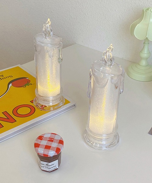 aimoha（アイモハ）の「ロマンティックなキャンドル型ライト（照明・レディース・ホワイト/レインボー/クリア・FREE）」の14枚目の写真