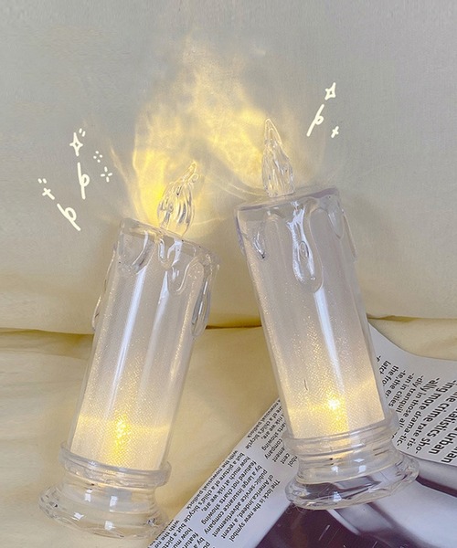 aimoha（アイモハ）の「ロマンティックなキャンドル型ライト（照明・レディース・ホワイト/レインボー/クリア・FREE）」の15枚目の写真