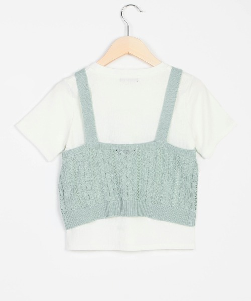 LOVETOXIC(ラブトキシック)の「ニットビスチェインナーSET(ベスト・キッズ・ブラック/ラベンダー/エメラルド・L/M/S/SS)」の10枚目の写真