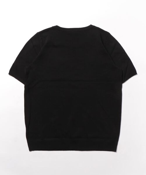 coca(coca)(コカ)の「ジャカードロゴニットトップス(ニット/セーター・レディース・ブラック/ベージュ・M/L)」の6枚目の写真