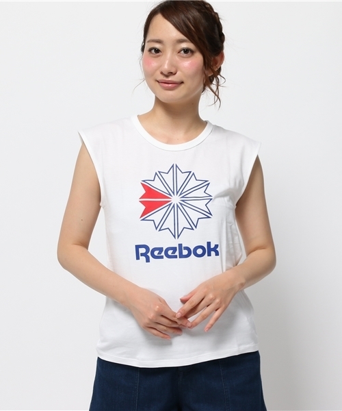 Reebok(リーボック)の「【Reebok×Kastane】ReebokコラボTシャツ(Tシャツ/カットソー・レディース・ネイビー/ホワイト・FREE)」の4枚目の写真
