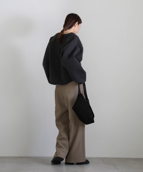 セール】ブークレーVネックショートカーディガン（カーディガン/ボレロ