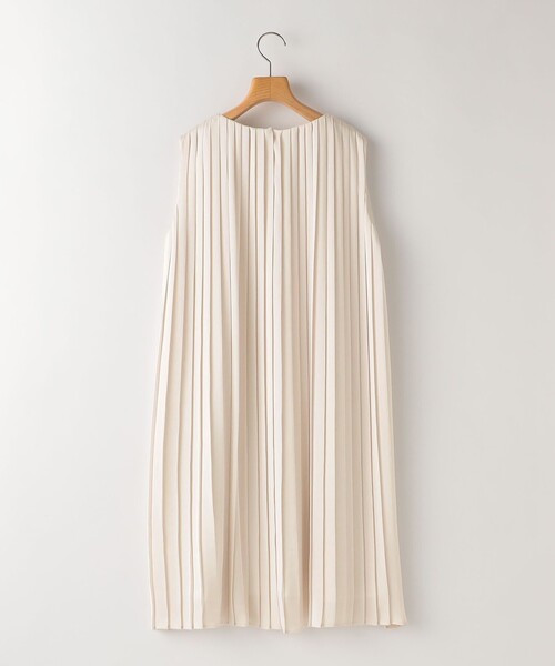 ARCH & LINE（アーチアンドライン）の「ARCH&LINE:155cm / スリーブレス プリーツ ドレス（ドレス・キッズ・ネイビー/ピンク・XX-LARGE）」の3枚目の写真