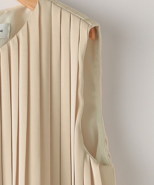 ARCH & LINE（アーチアンドライン）の「ARCH&LINE:155cm / スリーブレス プリーツ ドレス（ドレス・キッズ・ネイビー/ピンク・XX-LARGE）」の7枚目の写真