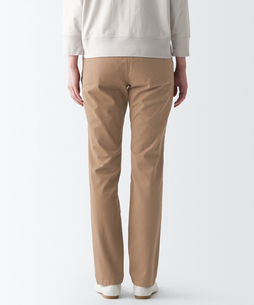 無印良品(ムジルシリョウヒン)の「縦横ストレッチチノスリムテーパードパンツ 股下75(チノパンツ・レディース・ネイビー/ダークグリーン/ブラック/ベージュ・L/XL/M/XS/XXL/S)」の16枚目の写真