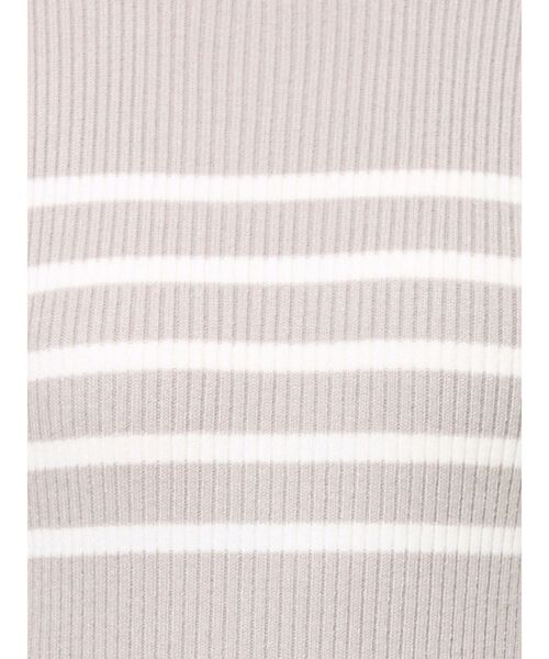 RESEXXY（リゼクシー）の「ショルダーオープンタイトニットワンピース（ワンピース・レディース・ブラック/グレー/ベージュ・MEDIUM/SMALL）」の9枚目の写真