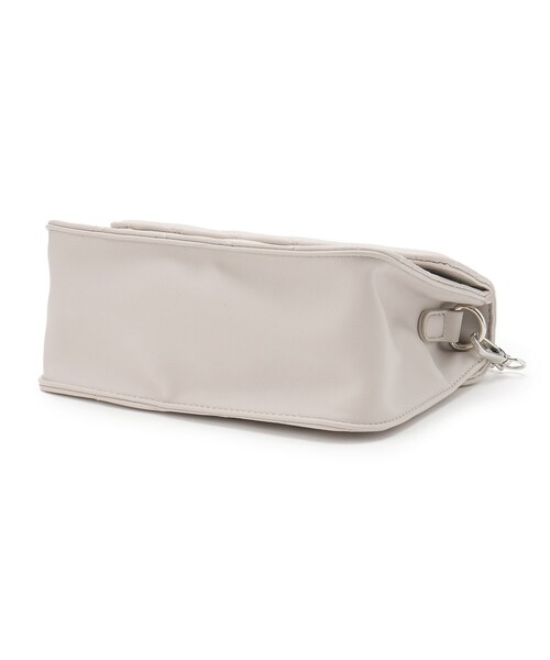 Ober Tashe（オーバータッシェ）の「ロゴ キルトショルダーバッグ（ショルダーバッグ・レディース・グレー/ブラック系8/ブルー系その他/ピンク系/ブラック・FREE）」の10枚目の写真