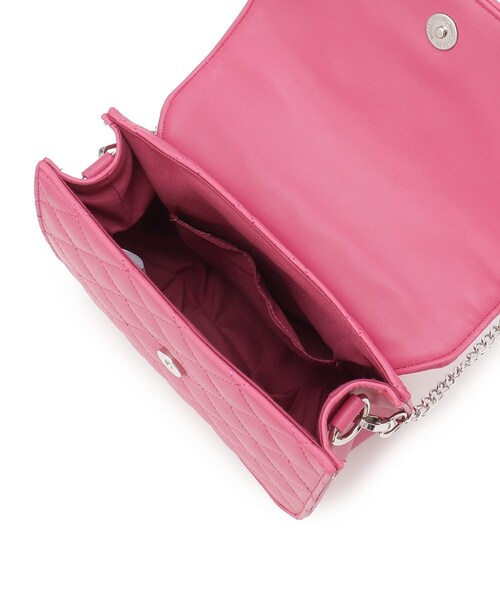 Ober Tashe（オーバータッシェ）の「ロゴ キルトショルダーバッグ（ショルダーバッグ・レディース・グレー/ブラック系8/ブルー系その他/ピンク系/ブラック・FREE）」の12枚目の写真