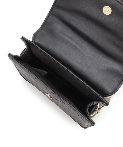 Ober Tashe（オーバータッシェ）の「ロゴ キルトショルダーバッグ（ショルダーバッグ・レディース・グレー/ブラック系8/ブルー系その他/ピンク系/ブラック・FREE）」の14枚目の写真