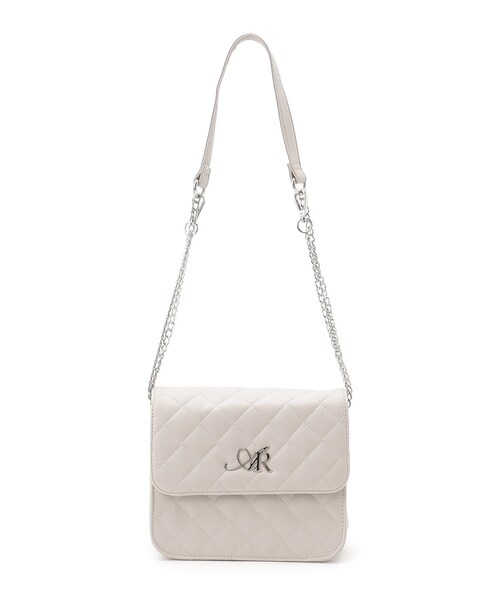 Ober Tashe（オーバータッシェ）の「ロゴ キルトショルダーバッグ（ショルダーバッグ・レディース・グレー/ブラック系8/ブルー系その他/ピンク系/ブラック・FREE）」の18枚目の写真