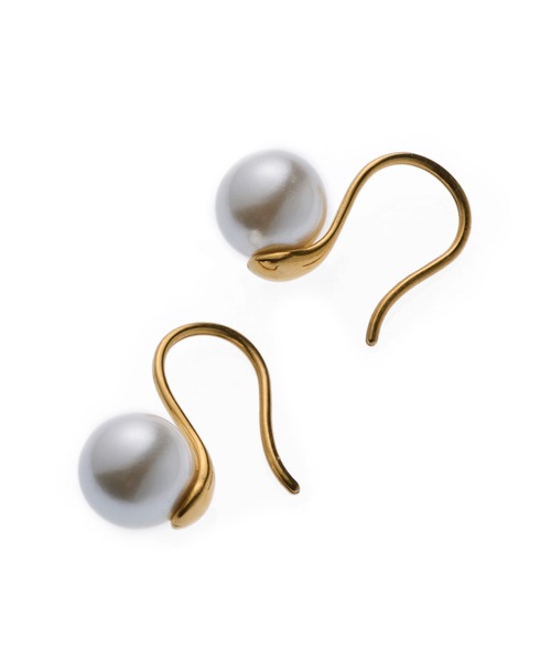 CENE（セネ）の「【CENE】セネ/パールフレンチピアス（ピアス（両耳用）・レディース・ゴールド/シルバー・FREE）」の22枚目の写真