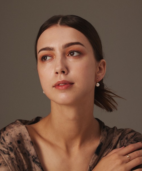 CENE（セネ）の「【CENE】セネ/パールフレンチピアス（ピアス（両耳用）・レディース・ゴールド/シルバー・FREE）」の18枚目の写真