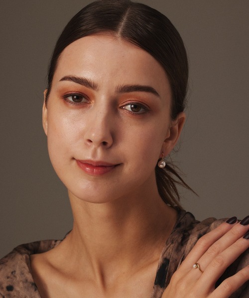 CENE（セネ）の「【CENE】セネ/パールフレンチピアス（ピアス（両耳用）・レディース・ゴールド/シルバー・FREE）」の19枚目の写真