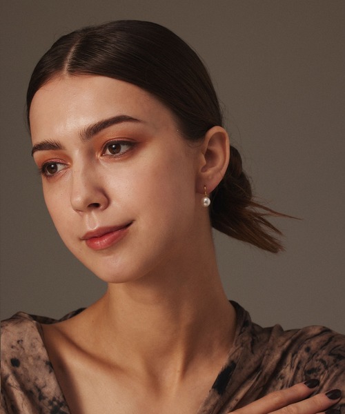 CENE（セネ）の「【CENE】セネ/パールフレンチピアス（ピアス（両耳用）・レディース・ゴールド/シルバー・FREE）」の20枚目の写真