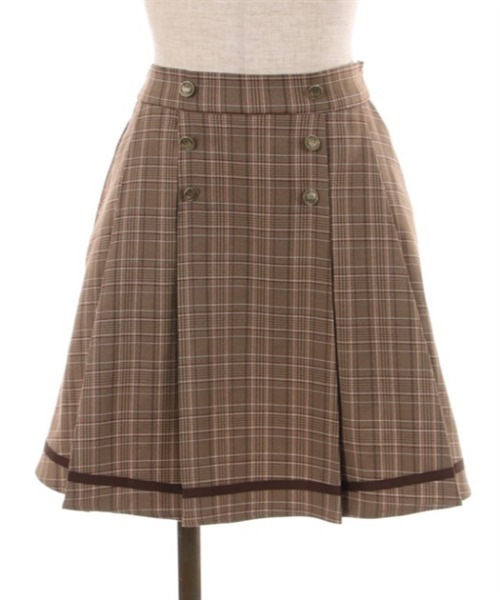 axes femme（アクシーズファム）の「ダブルボタンタックキュロット（その他パンツ・レディース・ブラウン/ブラック/グレー・FREE）」の4枚目の写真