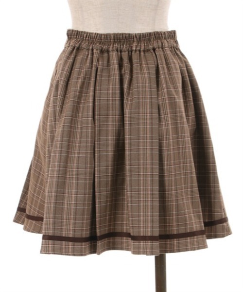 axes femme（アクシーズファム）の「ダブルボタンタックキュロット（その他パンツ・レディース・ブラウン/ブラック/グレー・FREE）」の6枚目の写真