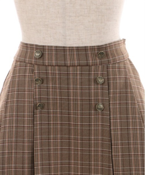 axes femme（アクシーズファム）の「ダブルボタンタックキュロット（その他パンツ・レディース・ブラウン/ブラック/グレー・FREE）」の9枚目の写真
