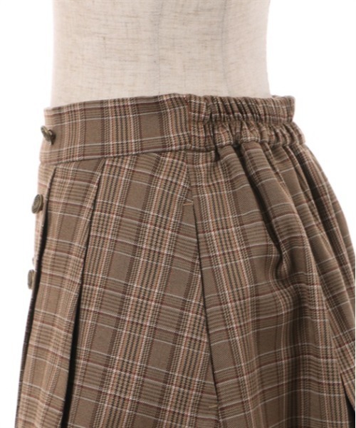 axes femme（アクシーズファム）の「ダブルボタンタックキュロット（その他パンツ・レディース・ブラウン/ブラック/グレー・FREE）」の10枚目の写真