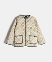 LAVENHAM（ラベンハム）の「Contrast Cornard Jacket Womens / コントラスト コナード ジャケット ウィメンズ｜【 CREW NECK JACKET / クルー ネック ジャケット 】（その他アウター）」