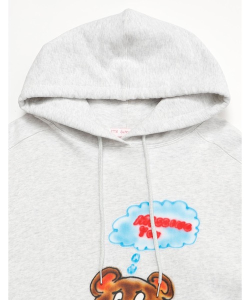 Little sunny bite(リトルサニーバイト)の「【Little sunny bite】little sunny bite x anna hofmann Bear hoodie(パーカー・レディース・ホワイト・SMALL)」の6枚目の写真