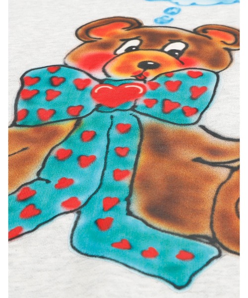 Little sunny bite(リトルサニーバイト)の「【Little sunny bite】little sunny bite x anna hofmann Bear hoodie(パーカー・レディース・ホワイト・SMALL)」の8枚目の写真