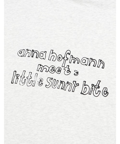 Little sunny bite(リトルサニーバイト)の「【Little sunny bite】little sunny bite x anna hofmann Bear hoodie(パーカー・レディース・ホワイト・SMALL)」の13枚目の写真