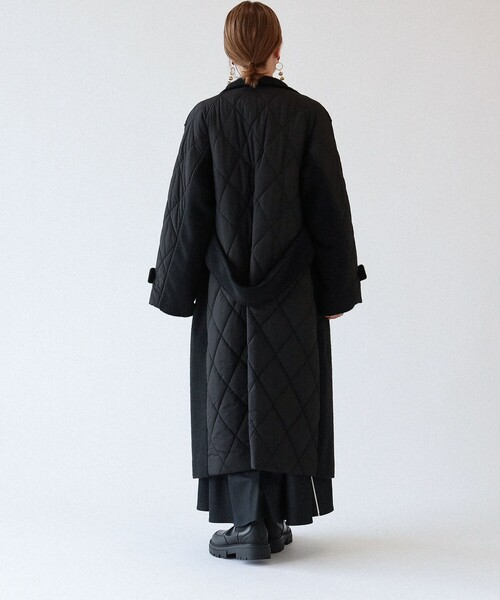 Ray BEAMS RBS シャギーキルトキリカエコート Ray BEAMS（レイビームス）の「RBS / シャギー キルト キリカエ