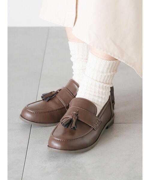 ehka sopo（エヘカソポ）の「ローファー（ローファー・レディース・ブラック/ブラウン/キャメル・L/M）」の3枚目の写真