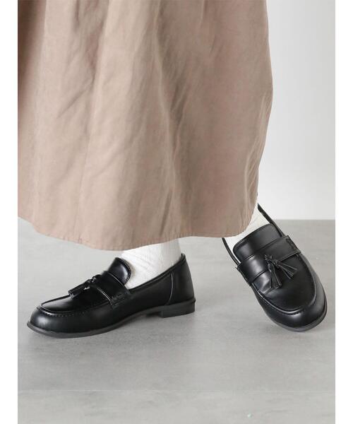 ehka sopo（エヘカソポ）の「ローファー（ローファー・レディース・ブラック/ブラウン/キャメル・L/M）」の2枚目の写真