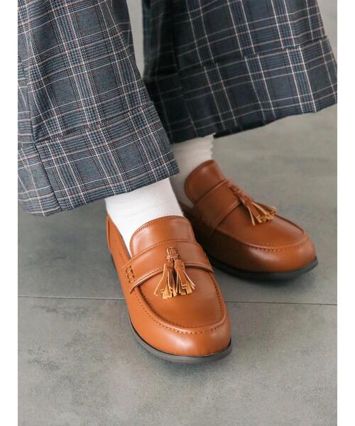 ehka sopo（エヘカソポ）の「ローファー（ローファー・レディース・ブラック/ブラウン/キャメル・L/M）」の4枚目の写真