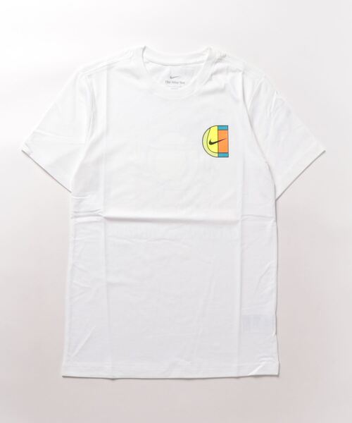 NIKE(ナイキ)の「《NIKEアパレル》コートCOURTオープンHO23S/STシャツ(Tシャツ/カットソー・メンズ・ブラック系その他/ホワイト系その他・M/XL/S/L)」の1枚目の写真